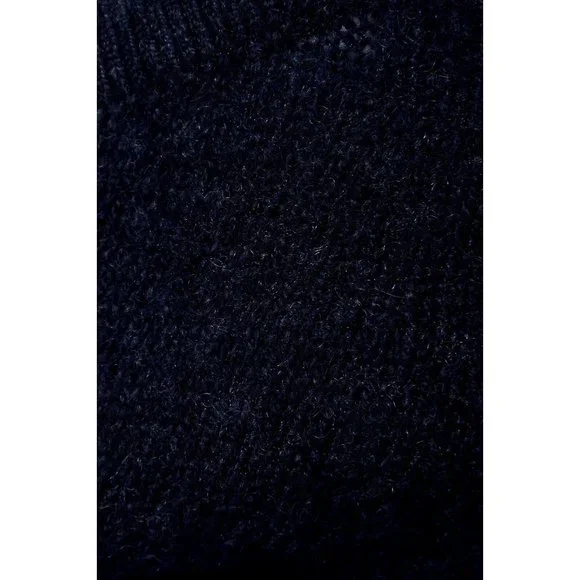 KHAITE Vara Bralette Abyss Dark Blue Cashmere Knit - Picture 5 of 5